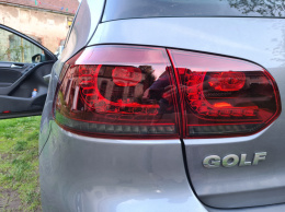 Golf 6 lampy tylne LED