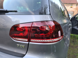 Golf 6 lampy tylne LED