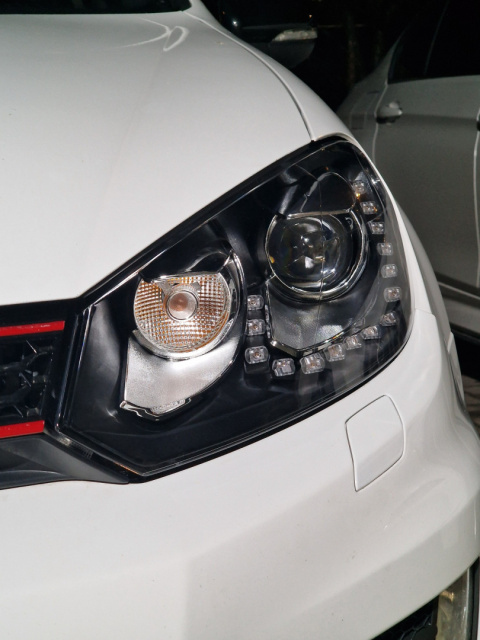 Reflektory Golf 6 w stylu OEM xenon Reflektory Golf 6 w stylu OEM xenon