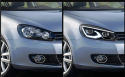 Reflektory Golf 6 w stylu golfa 8