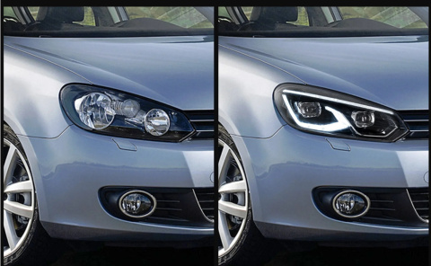 Reflektory Golf 6 w stylu golfa 8 Reflektory Golf 6 w stylu golfa 8